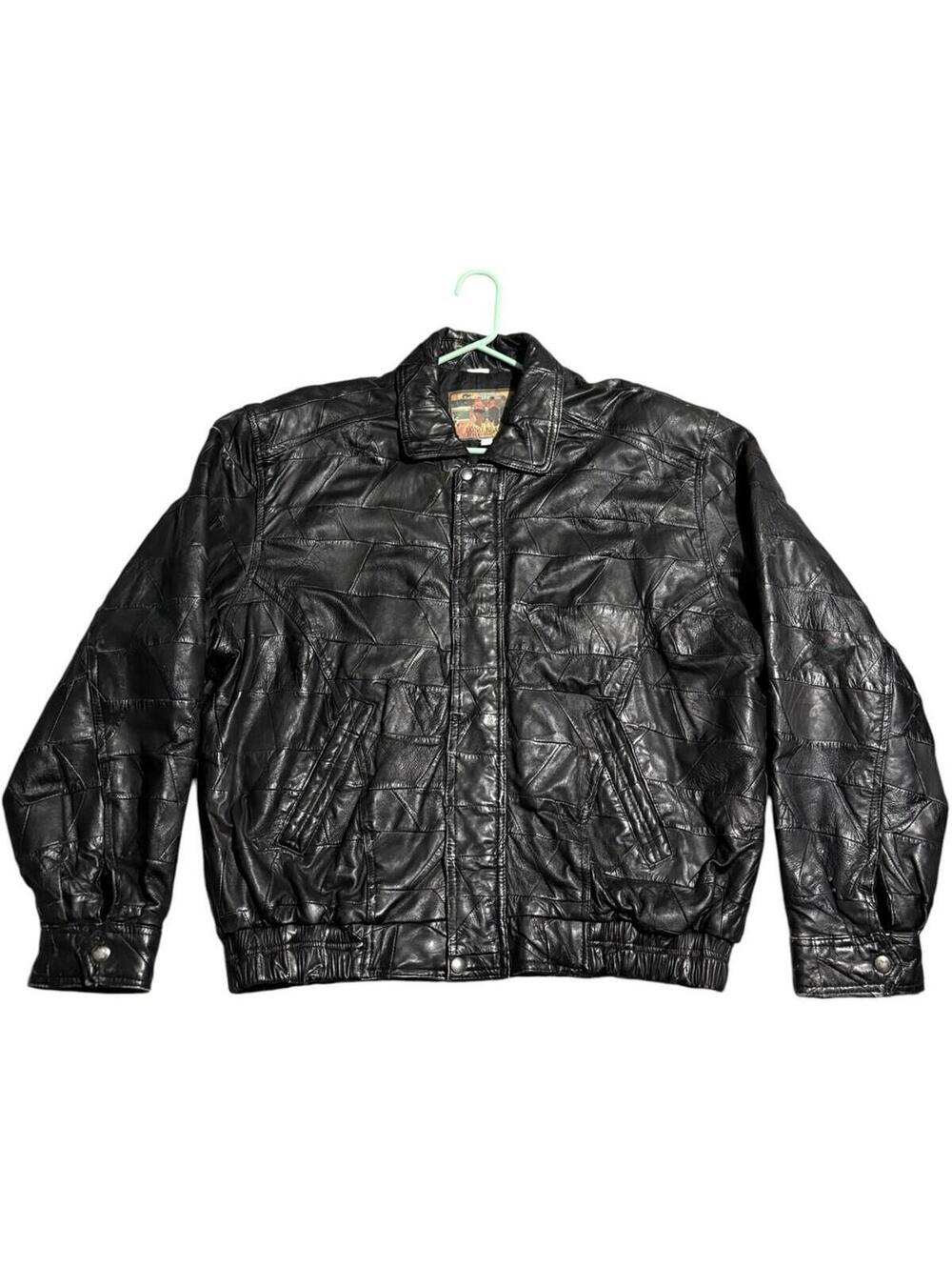 Vintage Goat Leather  Patchwork Jacket Moto Biker Scab If Six Was Nine Archive